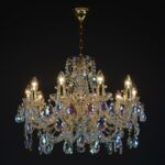 Unique handmade chandelier for classic interiors