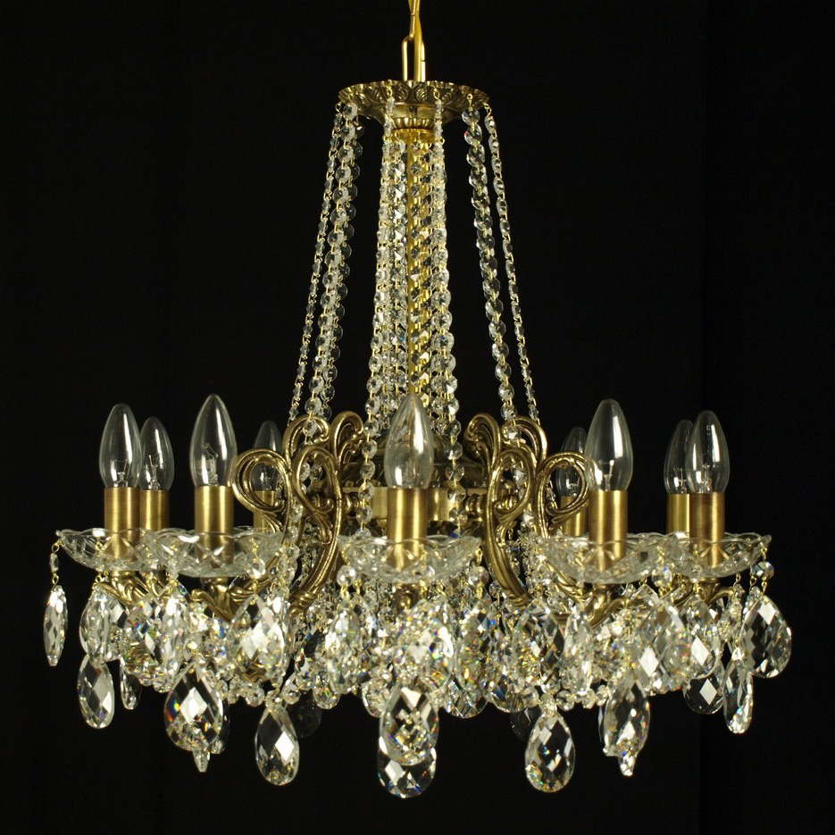 Luxury glass lighting fixture for home interiors