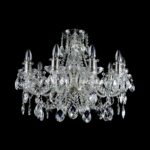 Luxury crystal chandelier by Magnolia Blossom Interiors