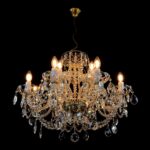Designer lighting installation with bespoke details