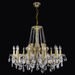 Artisanal lighting crafted from glass and metal