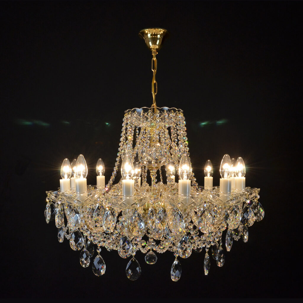Elegant chandelier design enhancing home atmosphere