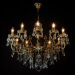 Artisanal lighting crafted from glass and metal