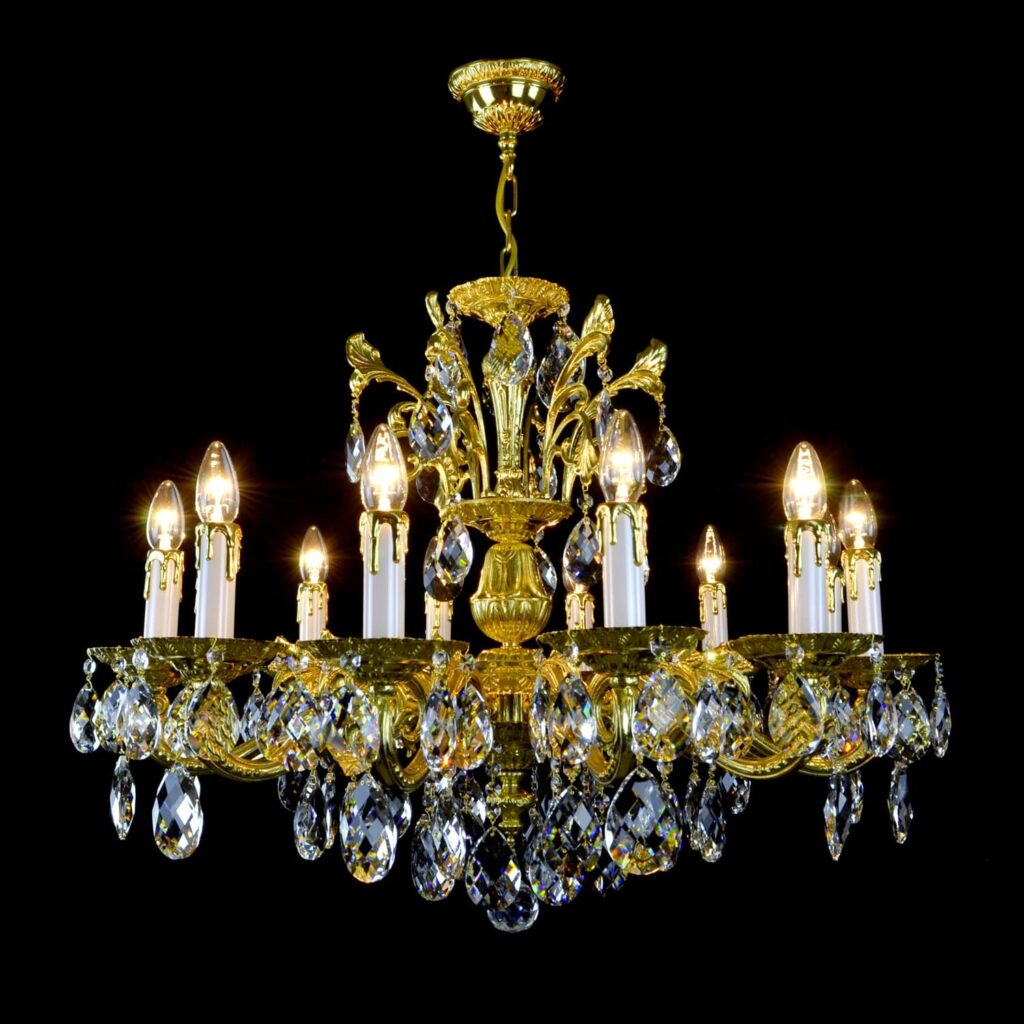 Luxury chandelier designed for architectural interiors
