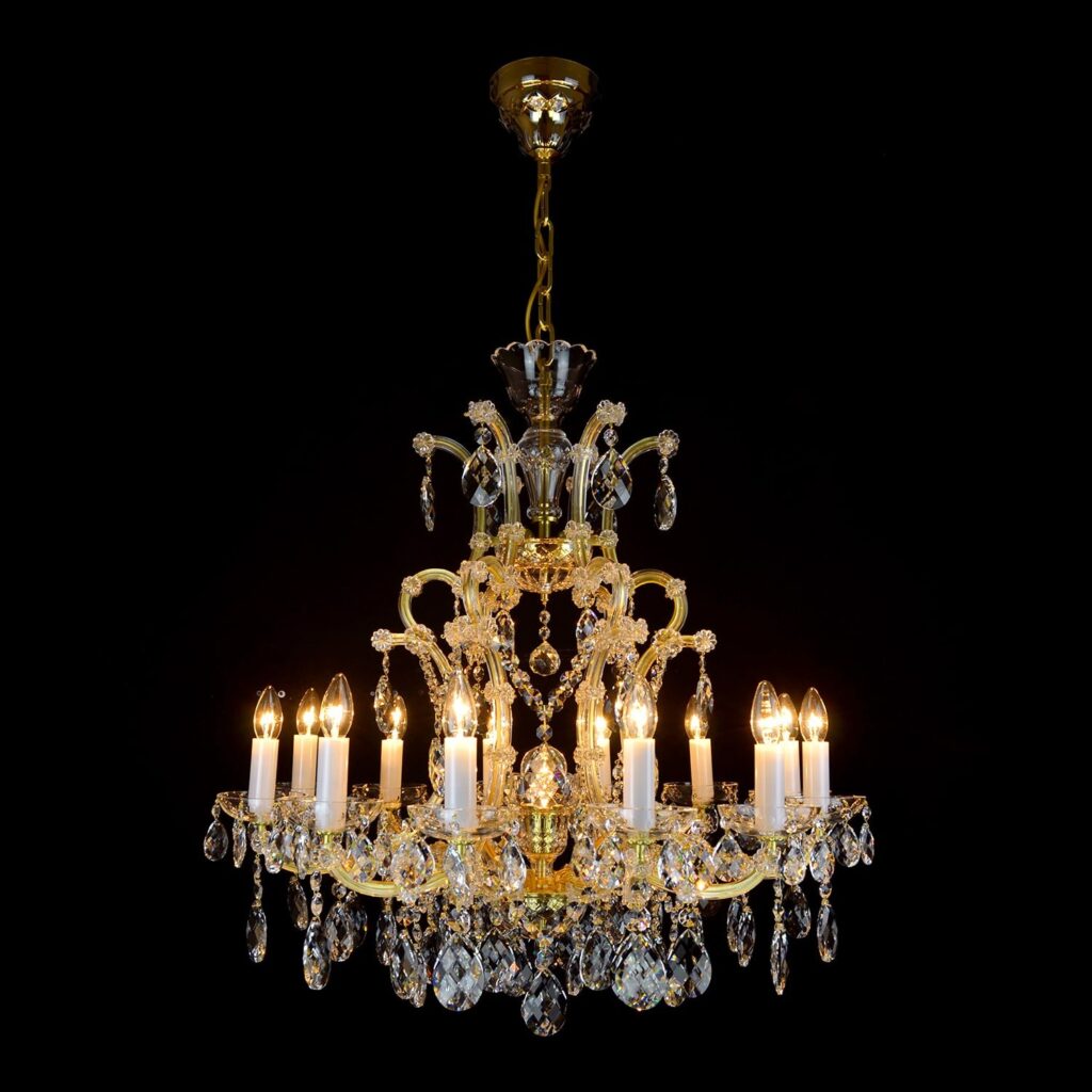 Luxury chandelier design inspired by nature and light