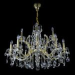 Elegant lighting centerpiece by Magnolia Blossom Interiors