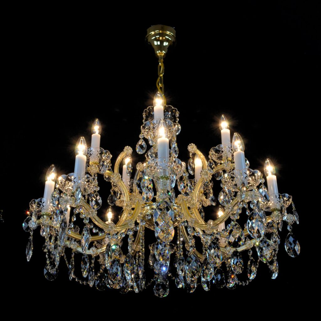 Handmade chandelier symbolizing luxury craftsmanship