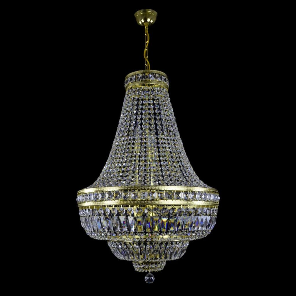 Artisanal lighting crafted from glass and metal