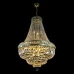 Elegant lighting centerpiece by Magnolia Blossom Interiors