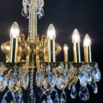 Modern crystal chandelier made in Europe