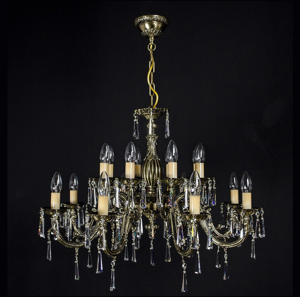 Elegant chandelier design enhancing home atmosphere