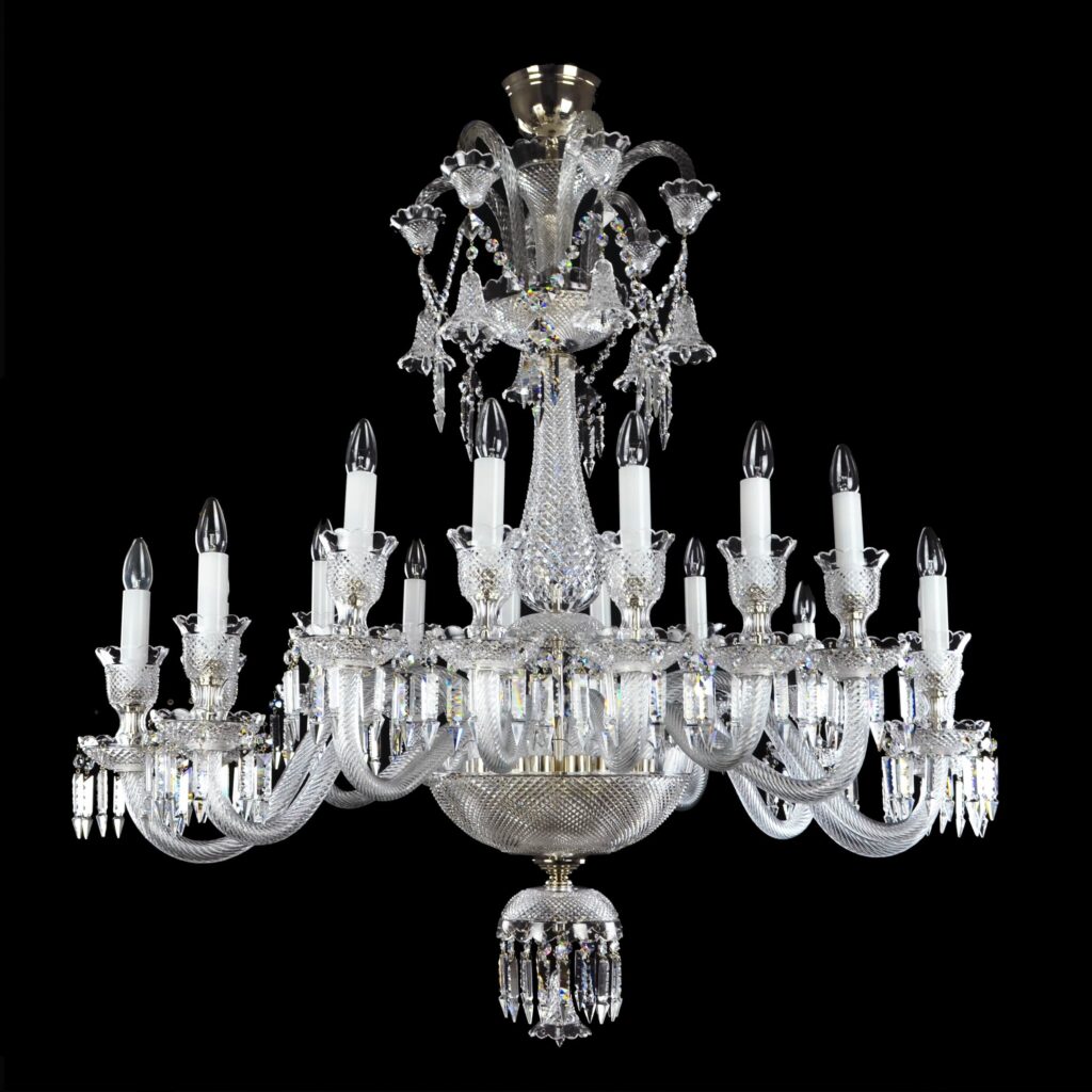 Contemporary crystal lighting by Magnolia Blossom Interiors
