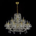 Handcrafted chandelier celebrating timeless elegance