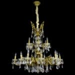 Contemporary crystal lighting by Magnolia Blossom Interiors