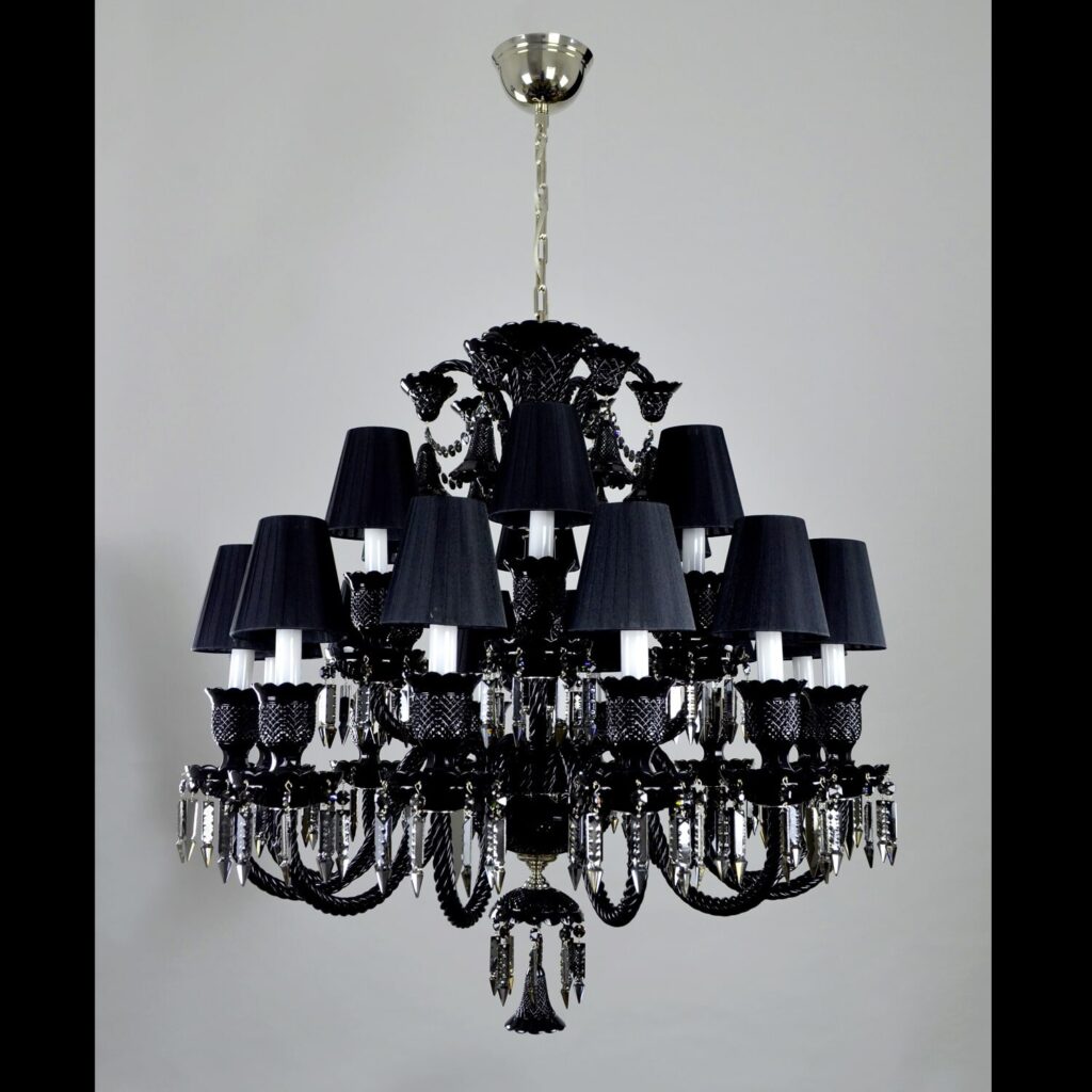 Contemporary crystal lighting by Magnolia Blossom Interiors