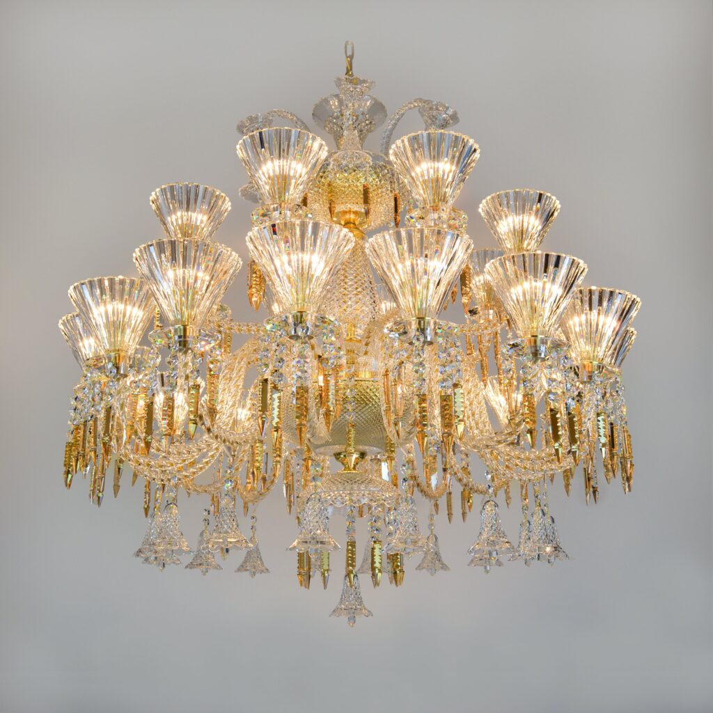 Handmade chandelier symbolizing luxury craftsmanship