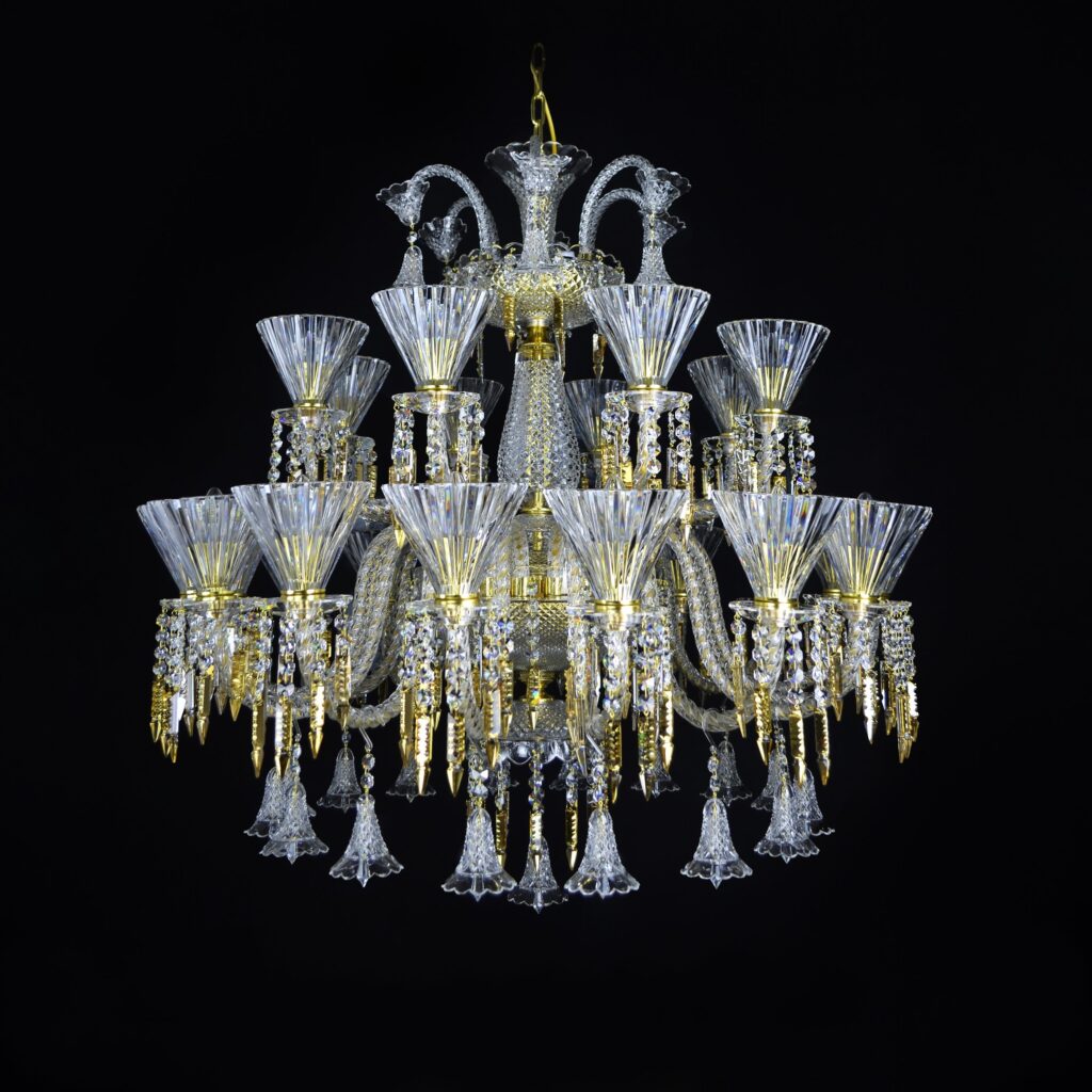 Contemporary crystal lighting by Magnolia Blossom Interiors