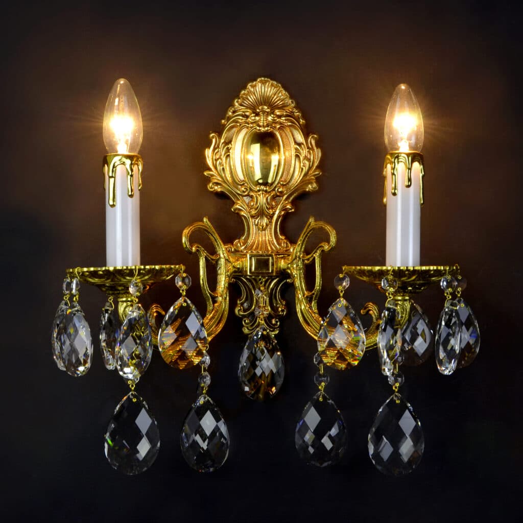 Modern chandelier inspired by traditional craftsmanship