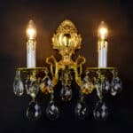 Modern chandelier inspired by traditional craftsmanship
