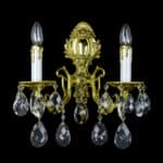 Designer lighting installation with bespoke details