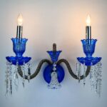 Crystal chandelier for luxury dining or living area