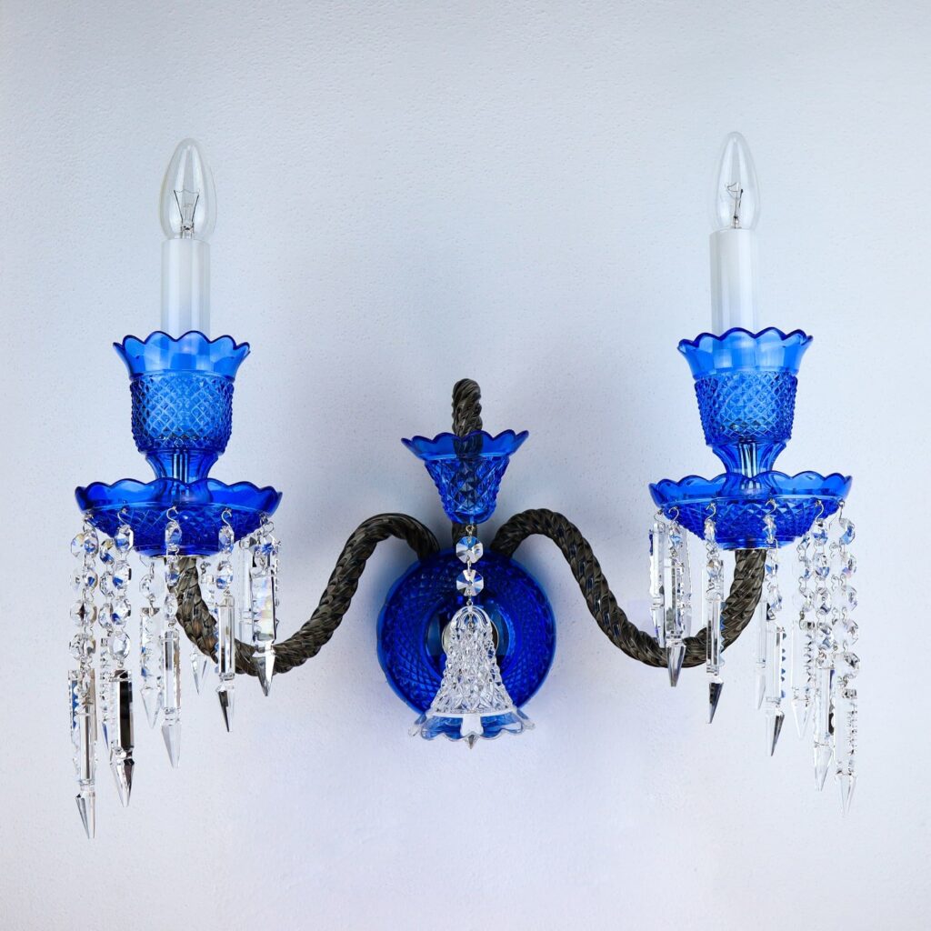 Crystal chandelier for luxury dining or living area