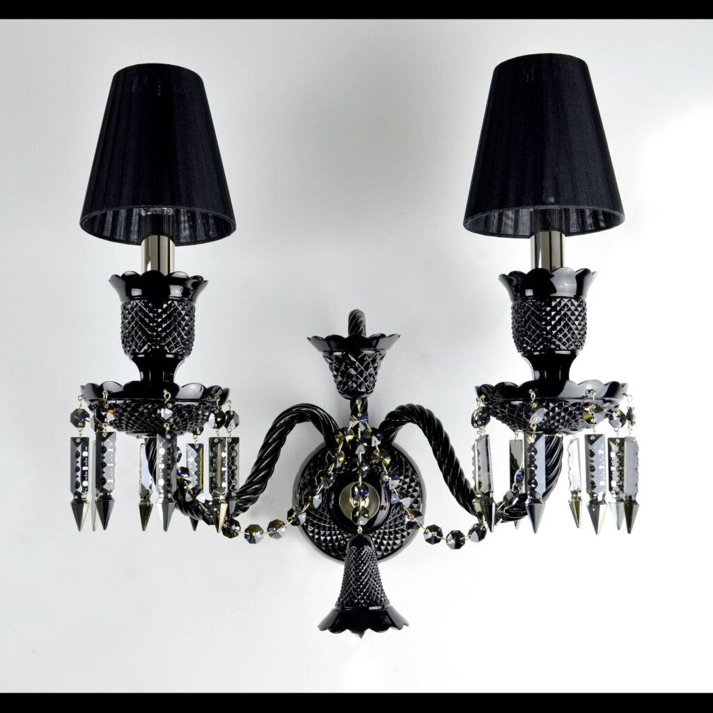 Handcrafted chandelier made from fine crystal