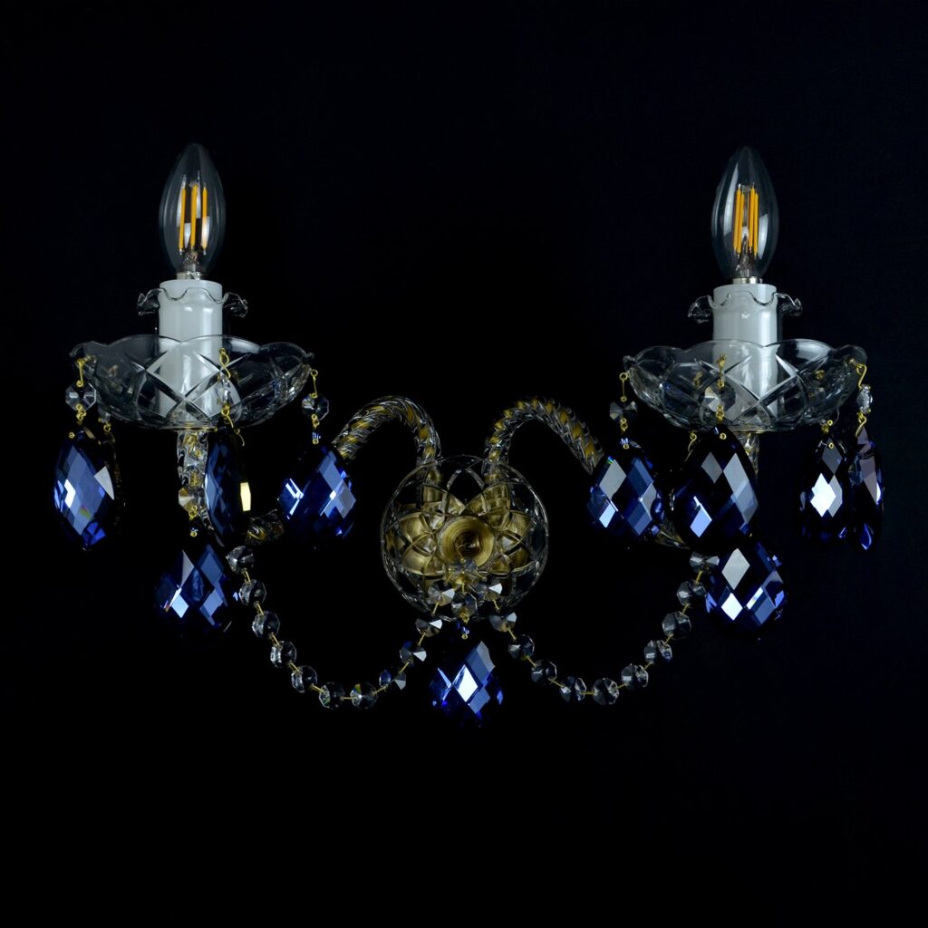 Crystal chandelier for luxury dining or living area