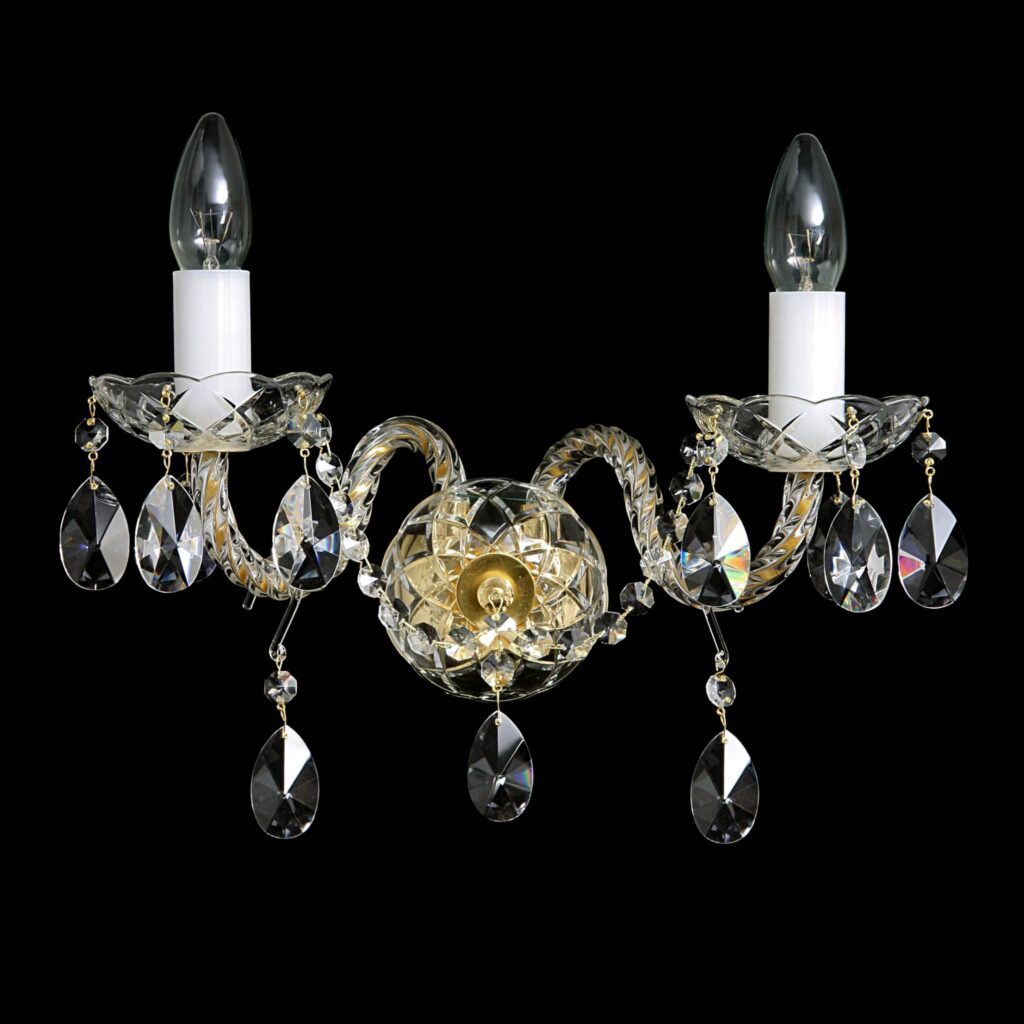 Elegant crystal lighting created with precision