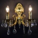 Handcrafted chandelier celebrating timeless elegance