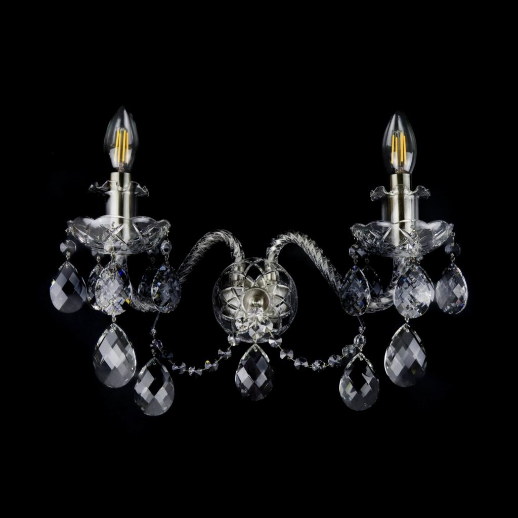 Handcrafted chandelier celebrating timeless elegance