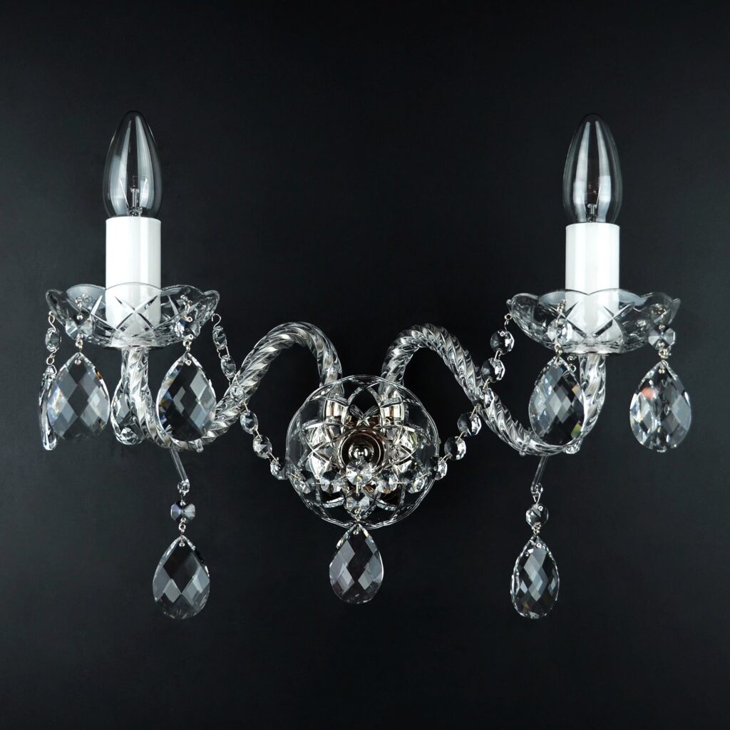Elegant lighting centerpiece by Magnolia Blossom Interiors