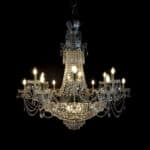 Handmade chandelier symbolizing luxury craftsmanship