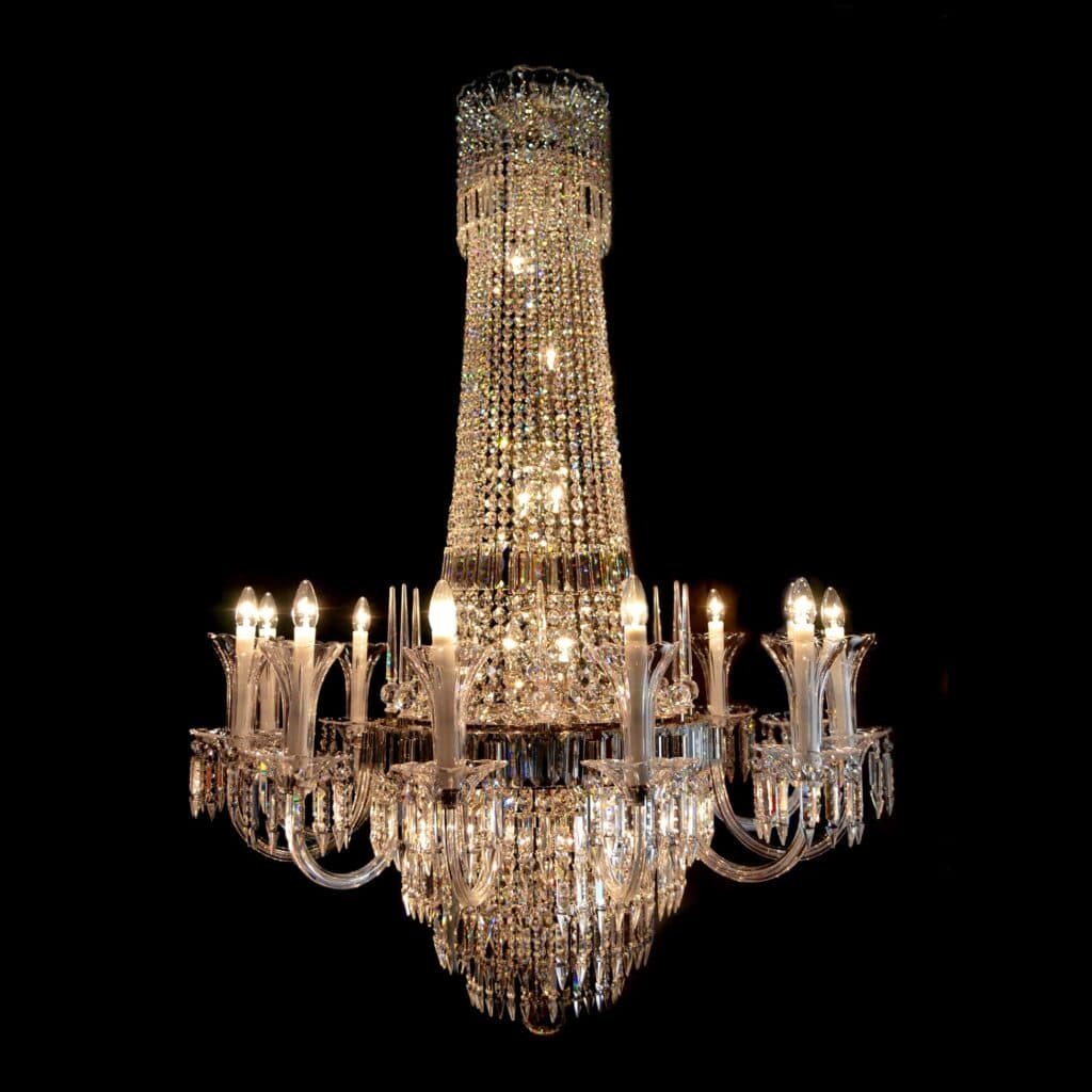 Contemporary crystal lighting by Magnolia Blossom Interiors
