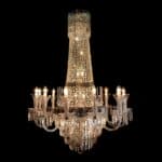 Contemporary crystal lighting by Magnolia Blossom Interiors