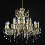 Handmade chandelier symbolizing luxury craftsmanship