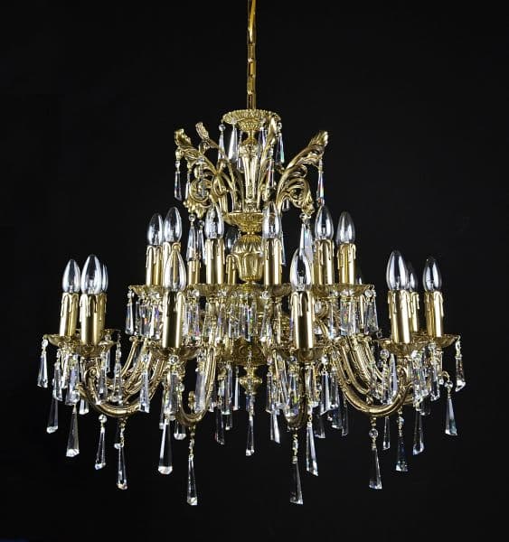 Handmade chandelier symbolizing luxury craftsmanship