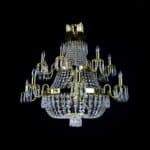 Artisanal lighting crafted from glass and metal