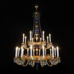 Luxury chandelier designed for architectural interiors