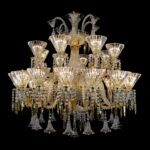 Modern crystal chandelier made in Europe