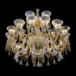 Luxury chandelier designed for architectural interiors