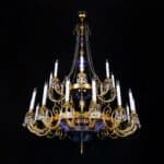 Modern crystal chandelier made in Europe