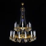 Handcrafted chandelier celebrating timeless elegance