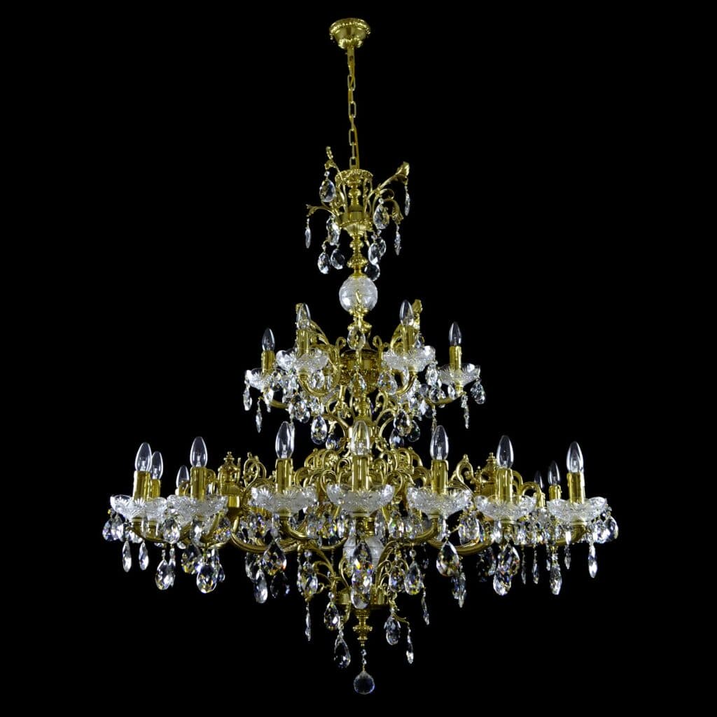 Artisanal lighting crafted from glass and metal