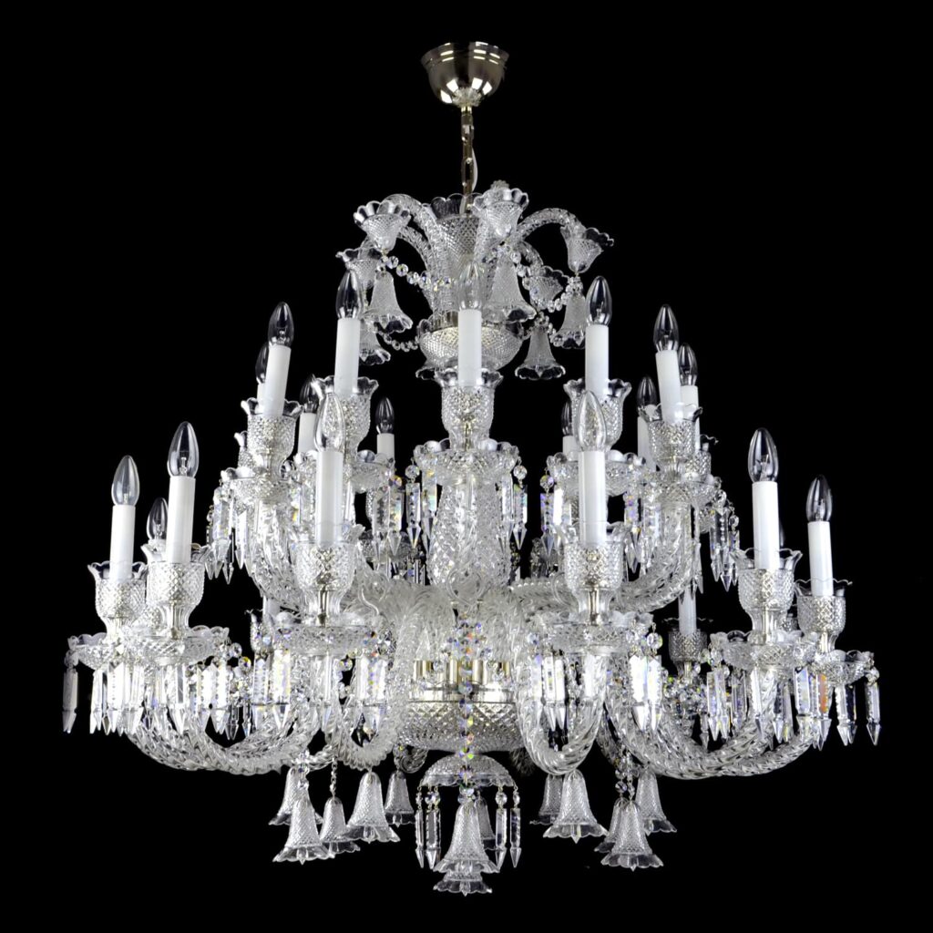 Modern chandelier inspired by traditional craftsmanship