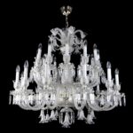 Modern chandelier inspired by traditional craftsmanship