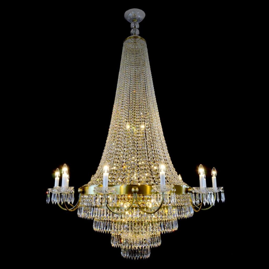 Luxury chandelier for modern and traditional interiors