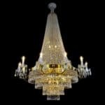 Luxury glass lighting fixture for home interiors