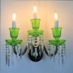 Crystal chandelier illuminating premium interiors