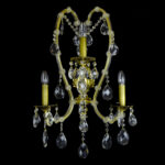 Handcrafted chandelier made from fine crystal